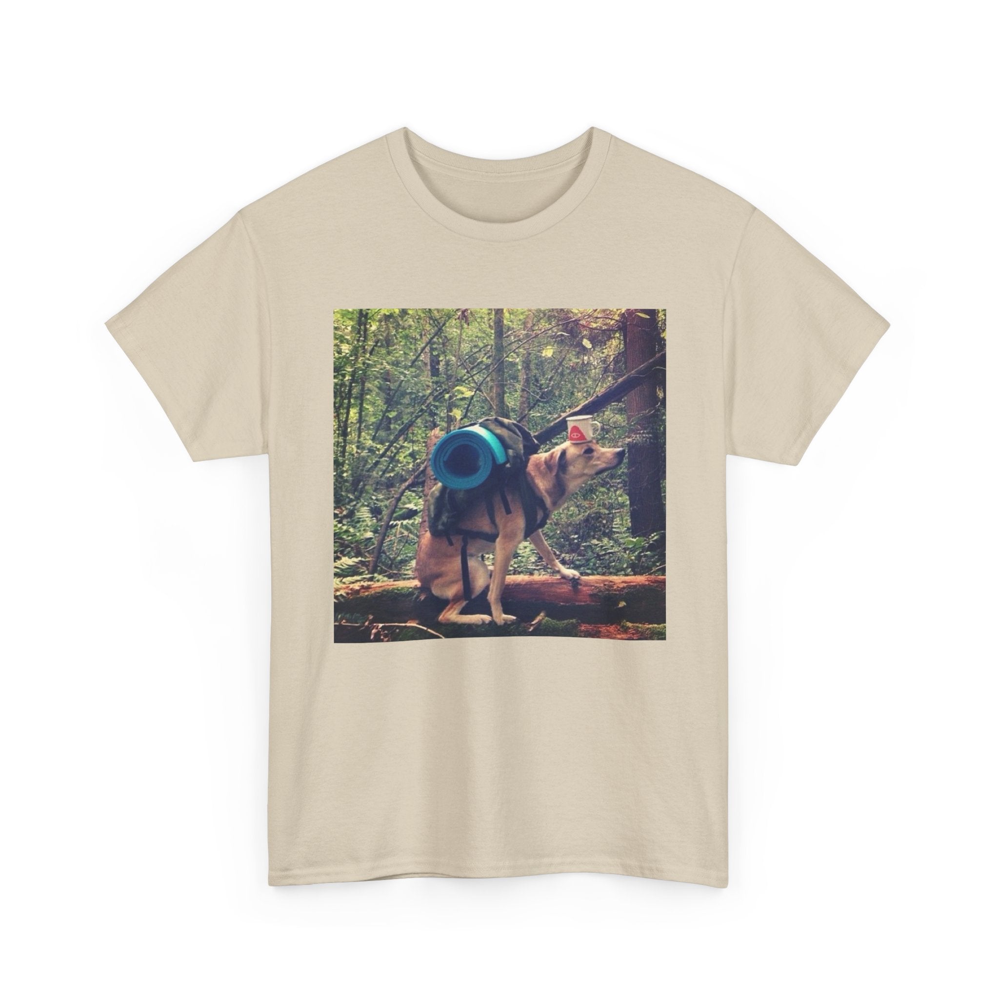 Backpacking Dog Tee