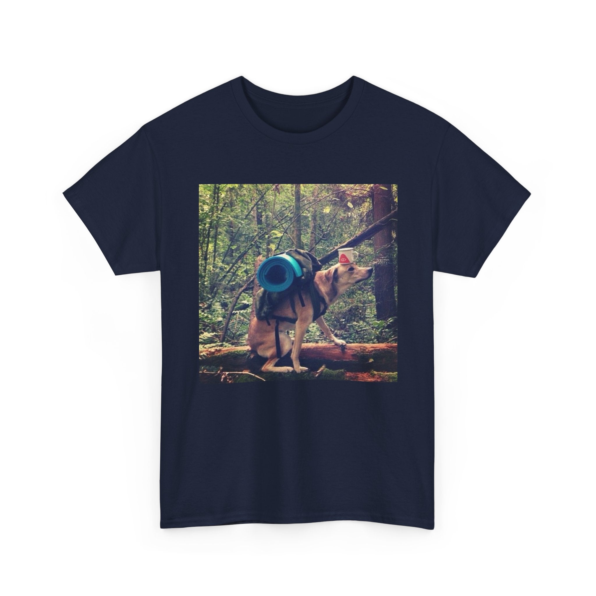 Backpacking Dog Tee