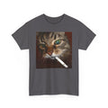Cat Smoking Cigarette Tee