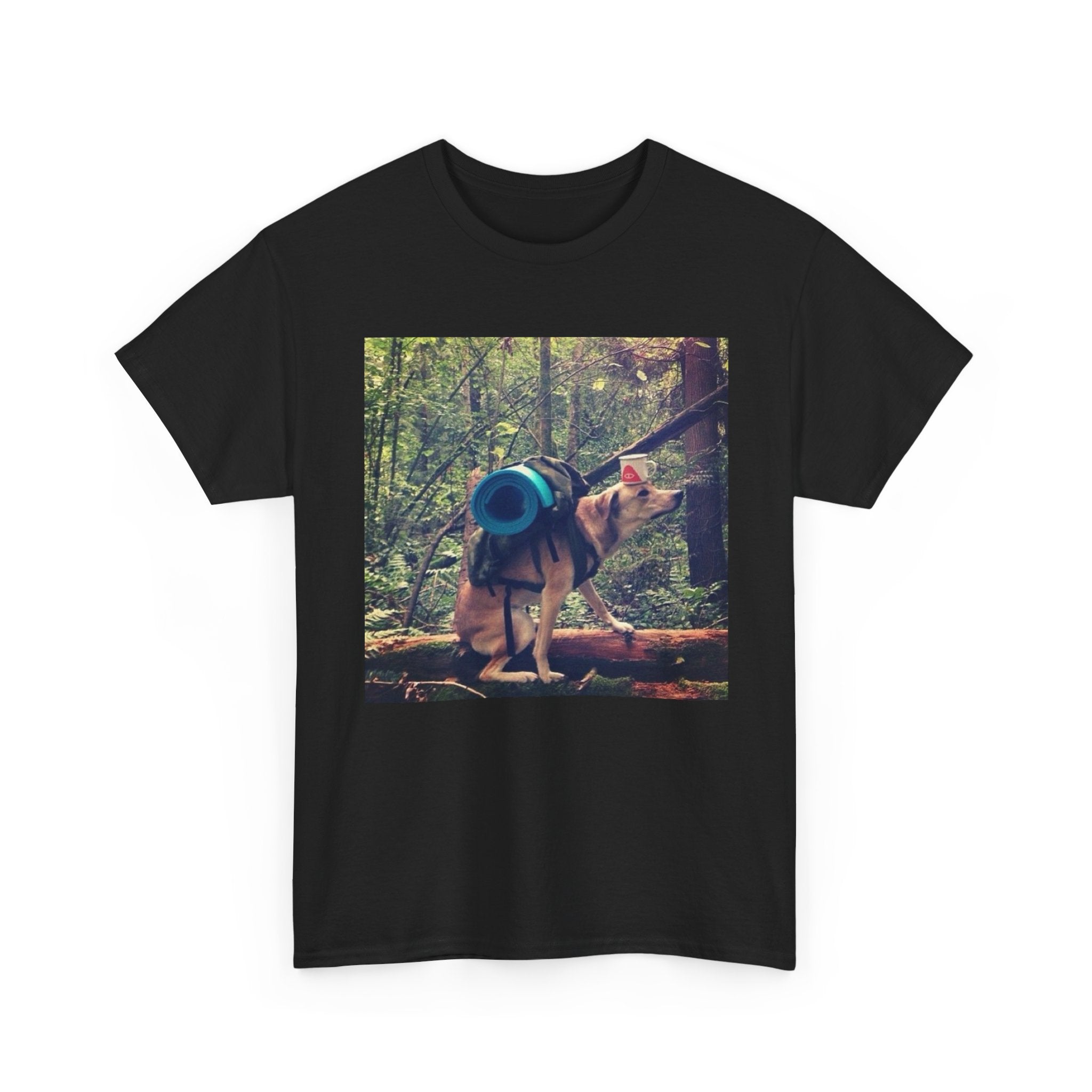 Backpacking Dog Tee