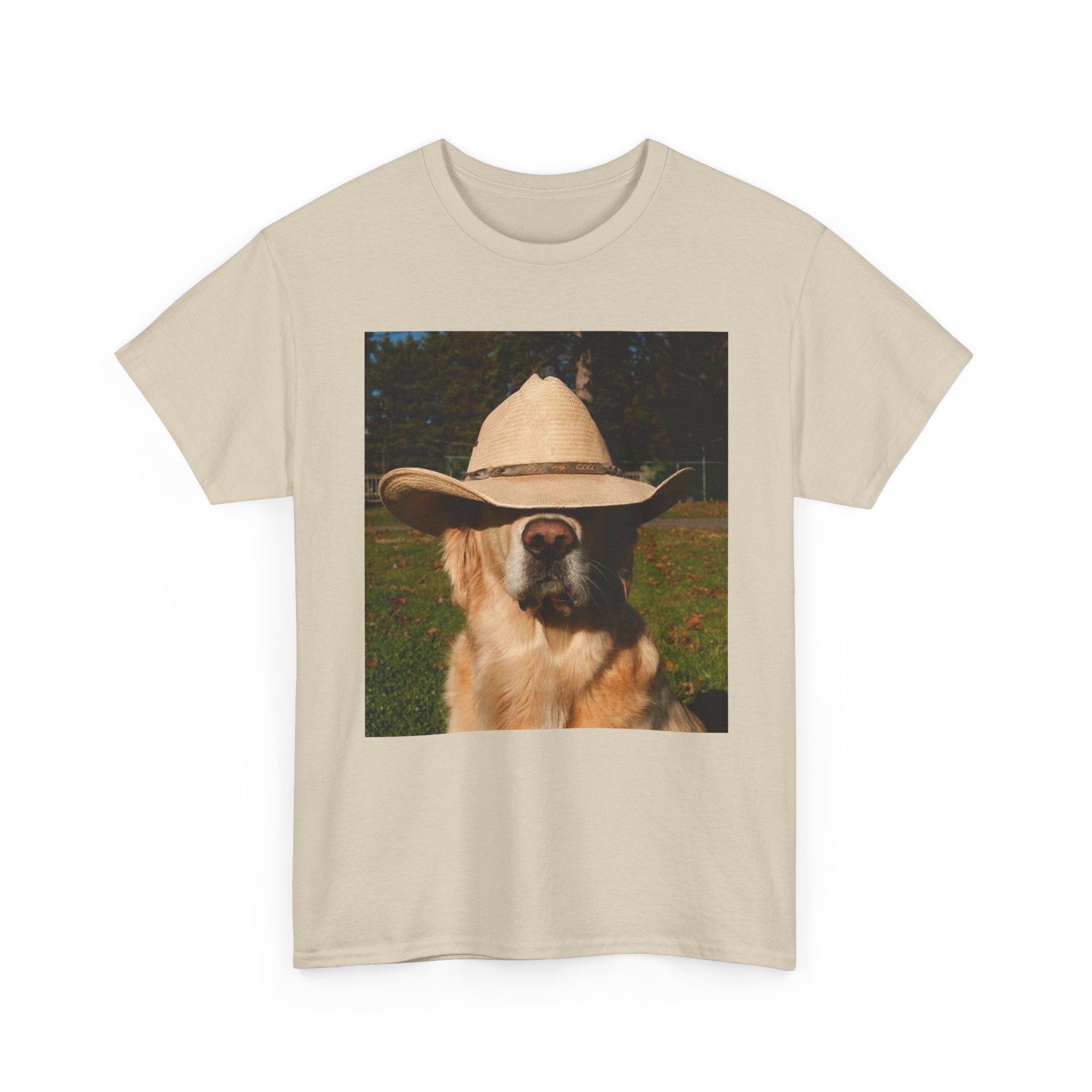 Funny Retriever Cowboy Hat Tee