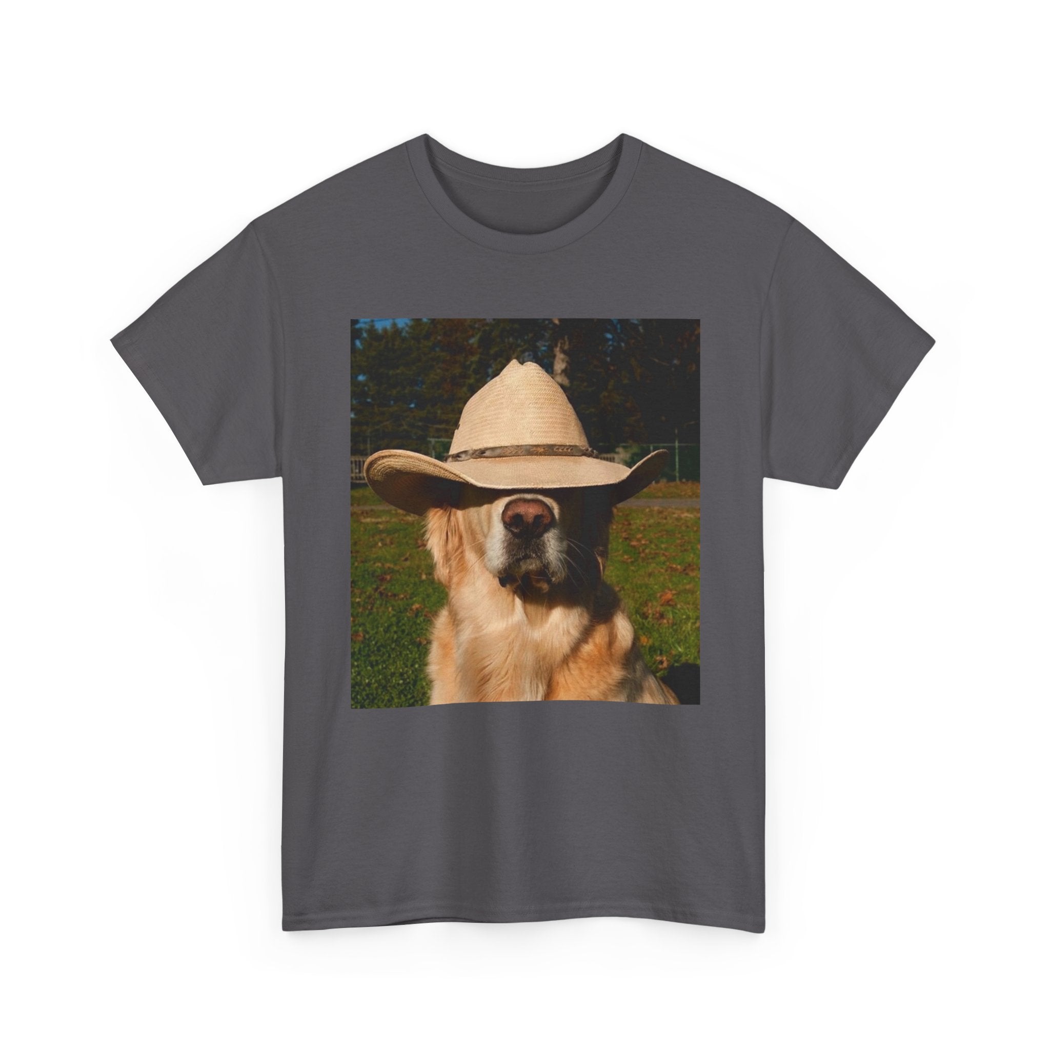 Funny Retriever Cowboy Hat Tee