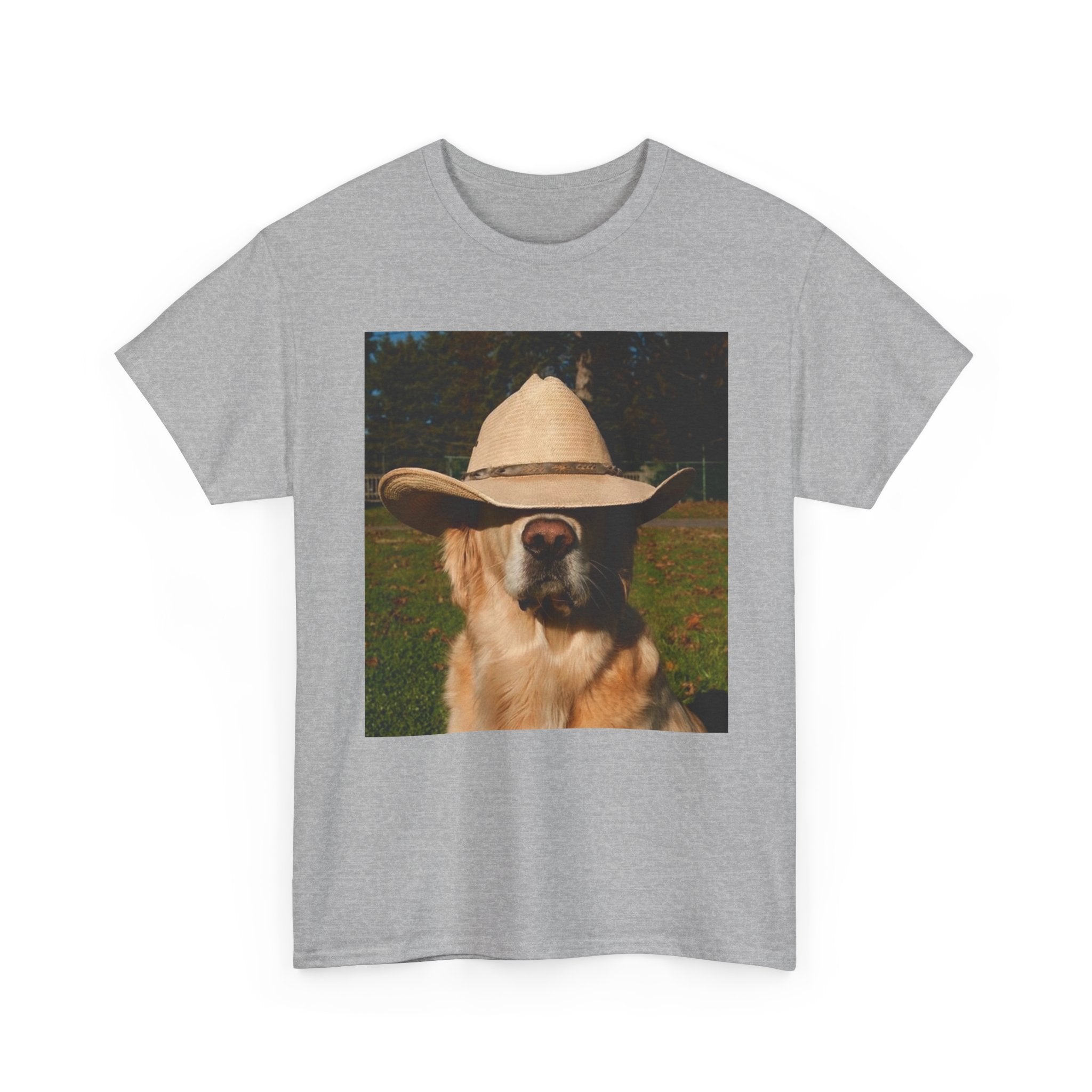 Funny Retriever Cowboy Hat Tee