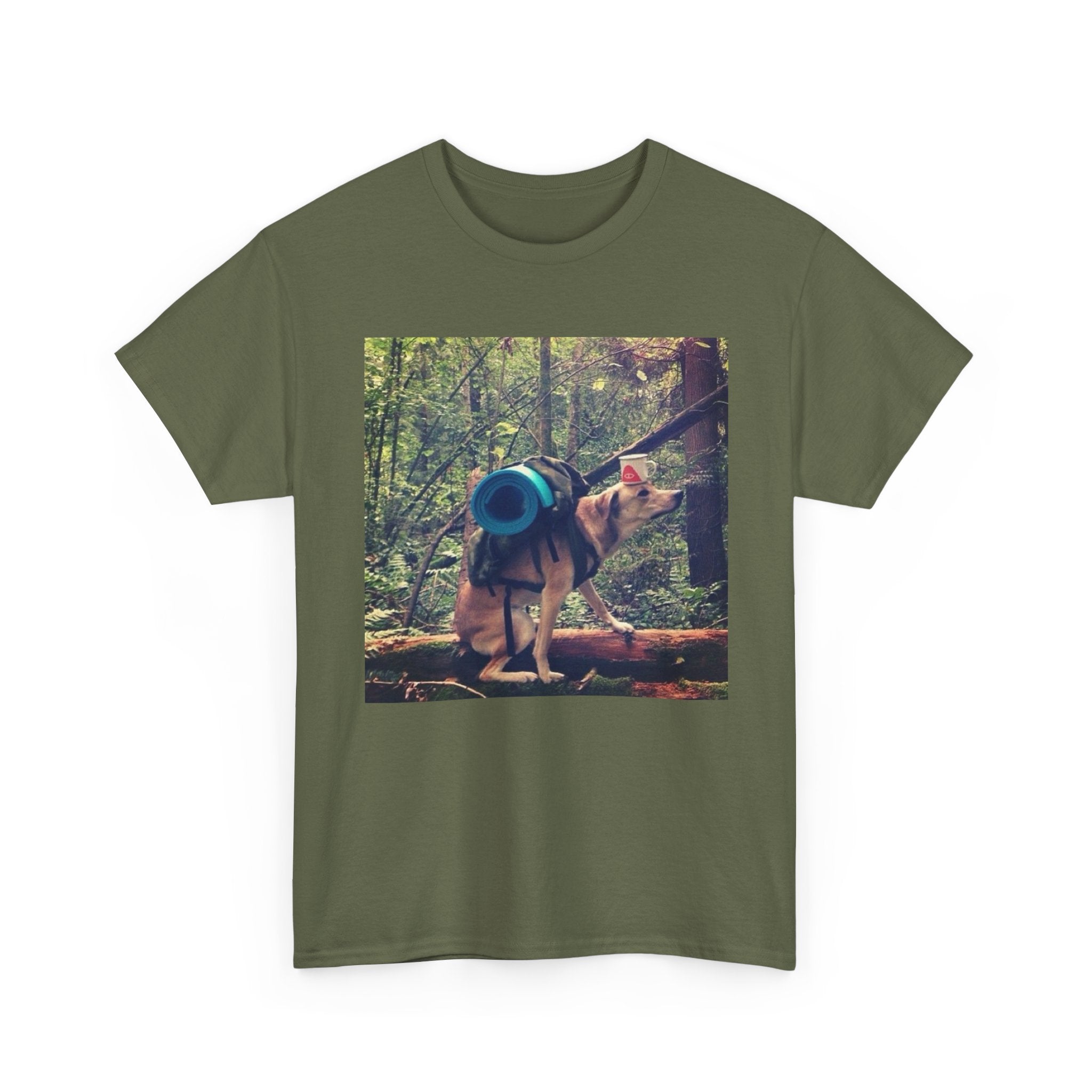 Backpacking Dog Tee