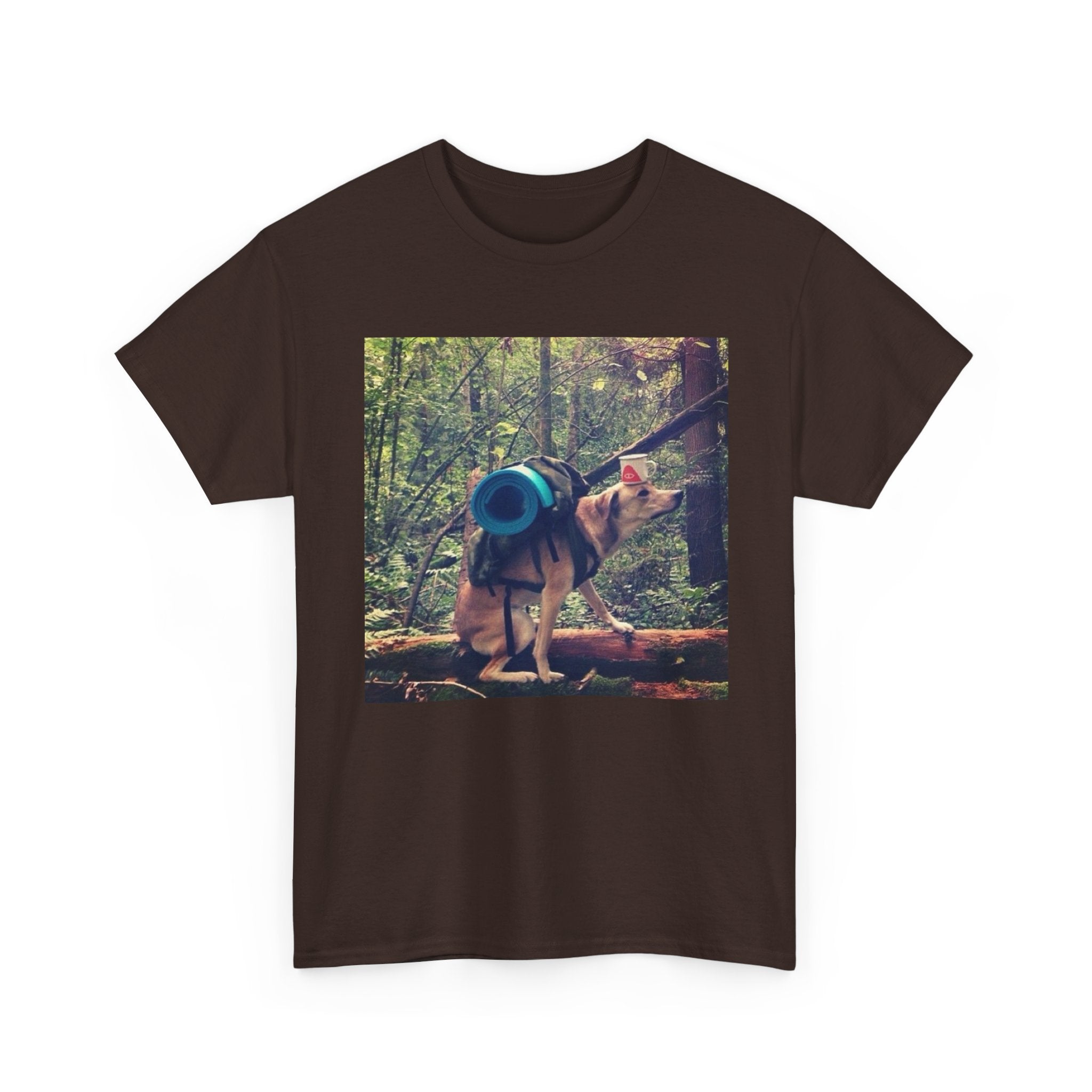 Backpacking Dog Tee